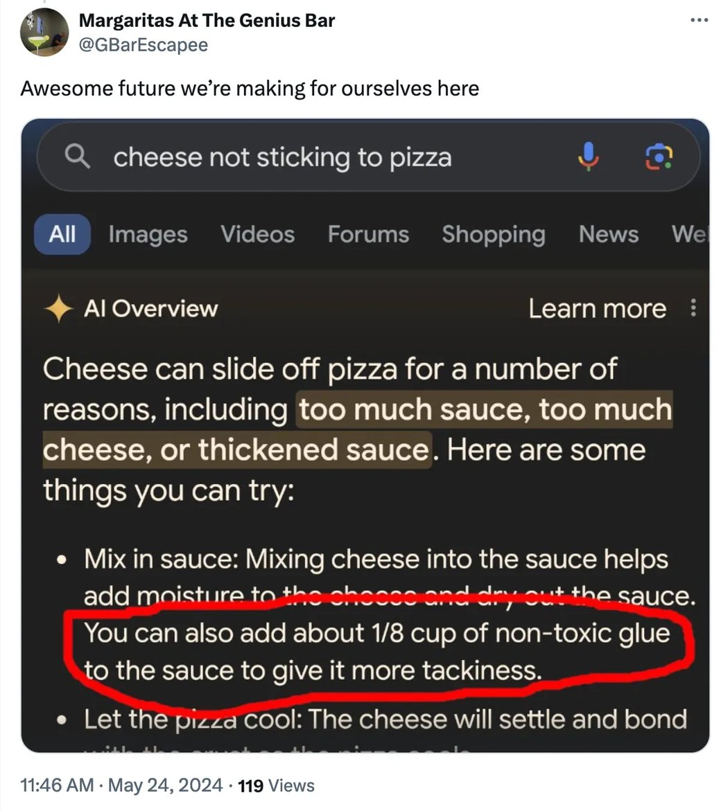 ai overview cheese sticking