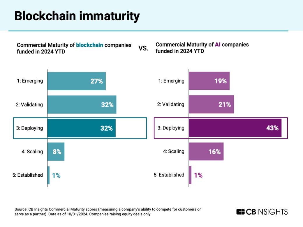 blockchain immaturity